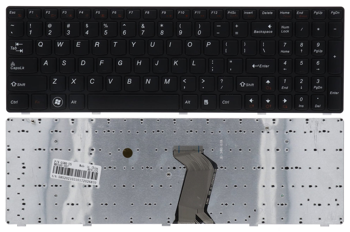 Výměna notebooku Repppar Klávesnice QWERTY US PRO LENOVO