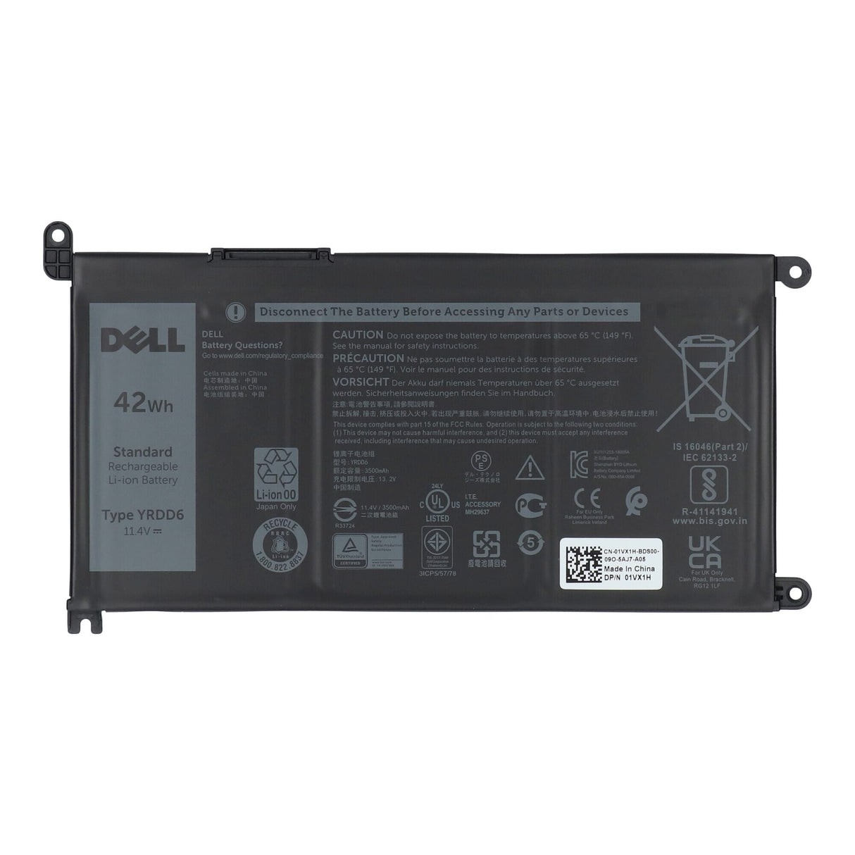 Dell -Laptop -Akku 3500 mAh