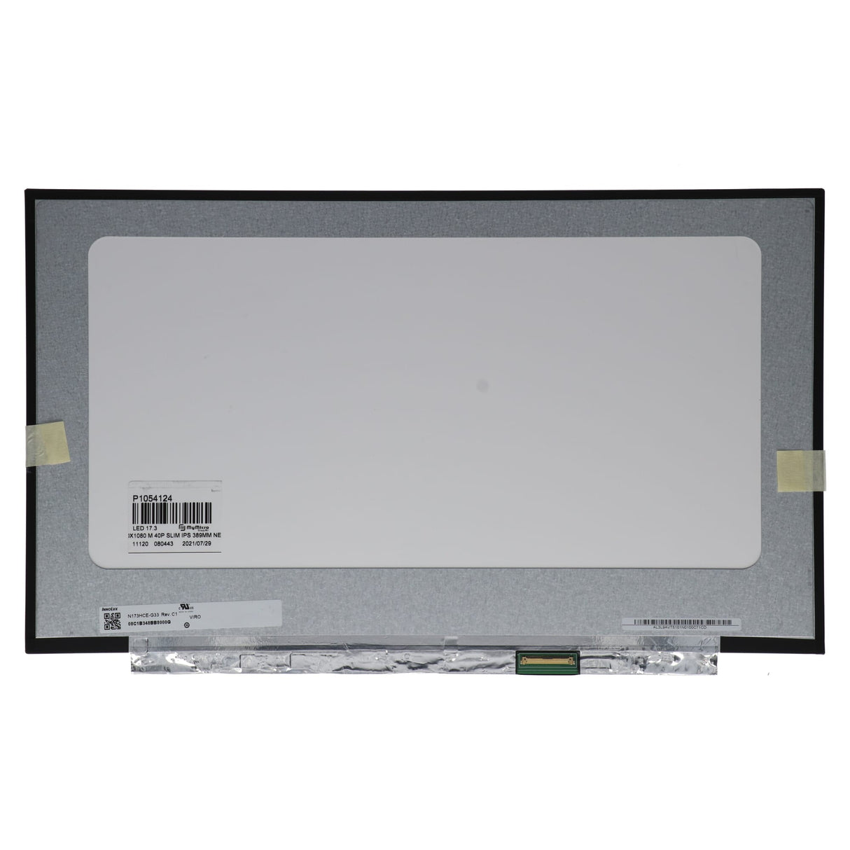 OEM 17,3 Zoll LCD -Bildschirm 1920x1080 Mat 40Pin EDP, IPS, 144Hz