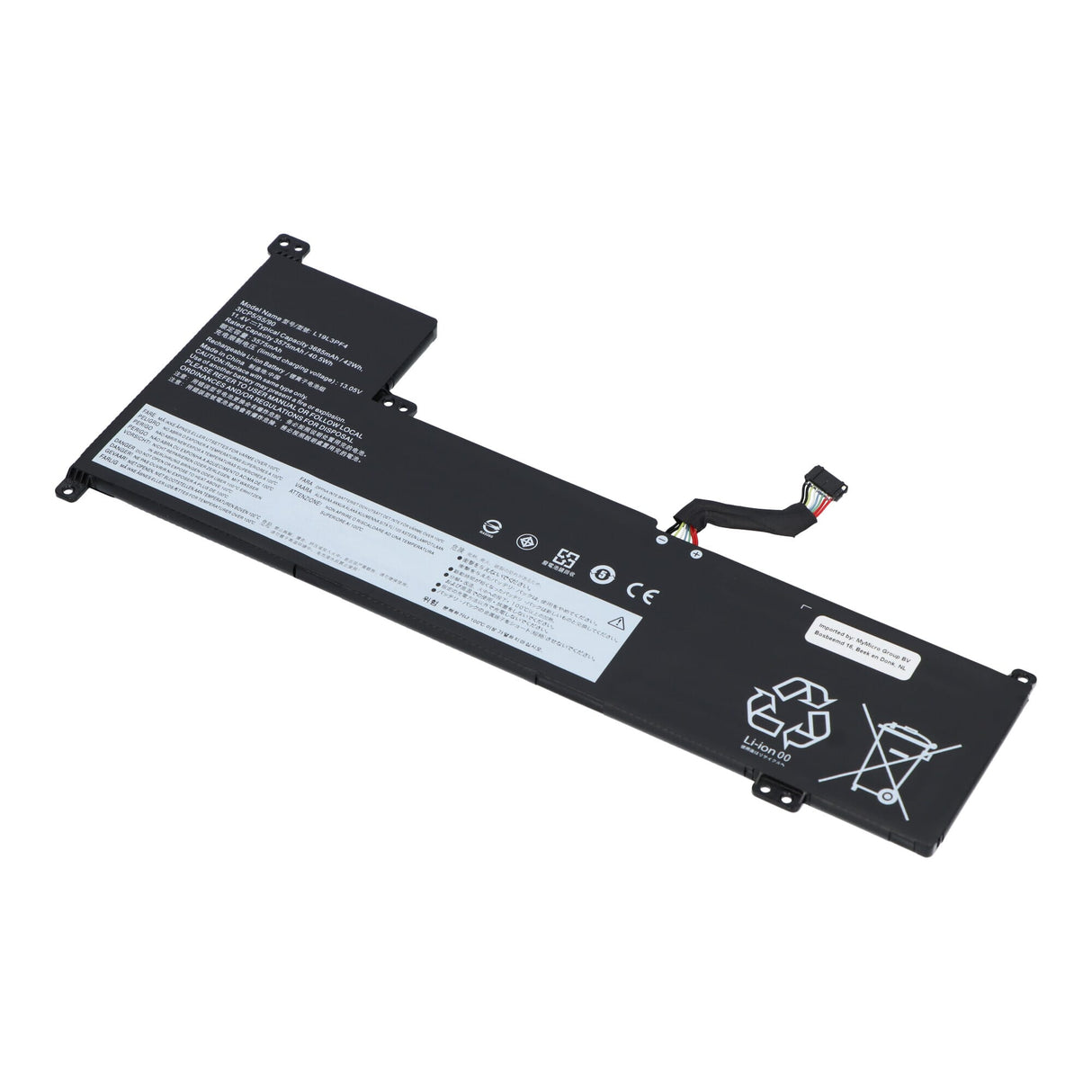 Batteria per laptop sostitutiva 3600 mAh