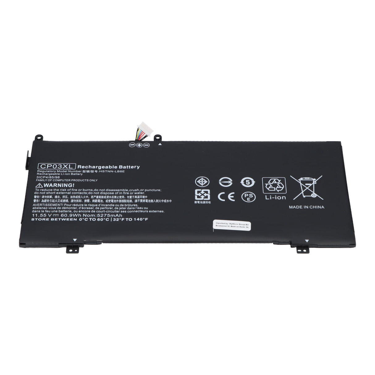 Batería de laptop de reemplazo 4300 mAh