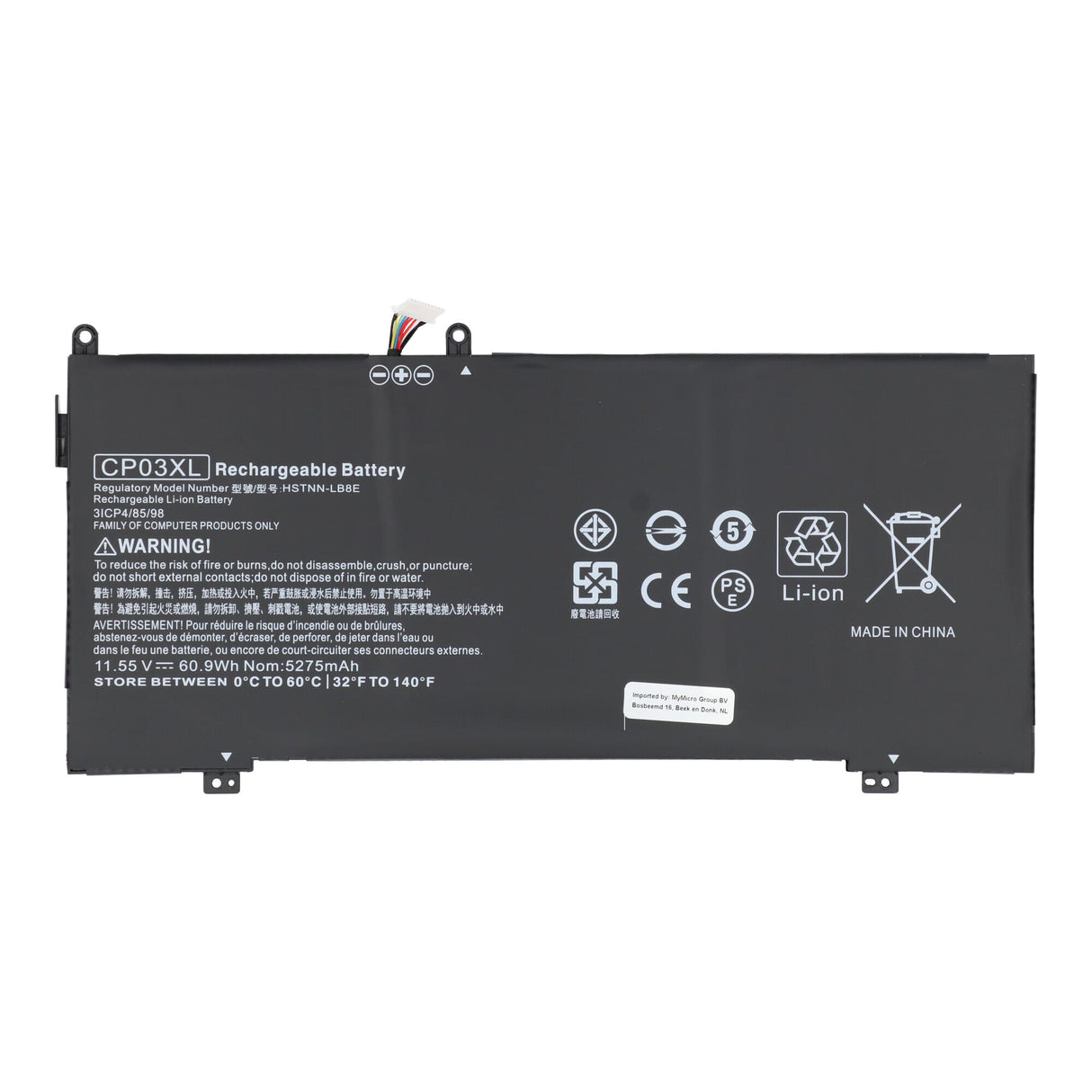 Batteria per laptop sostitutiva 4300 mAh