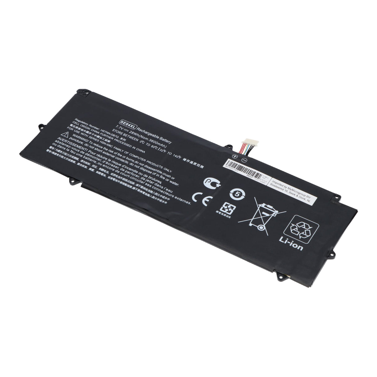 Ersatz -Laptop -Akku 3450 mAh