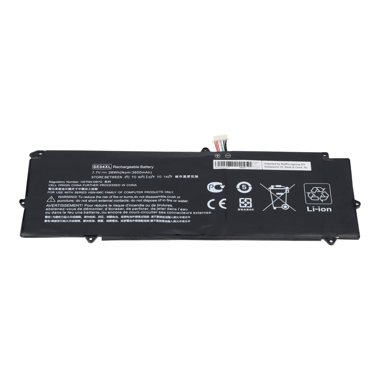 Ersatz -Laptop -Akku 3450 mAh