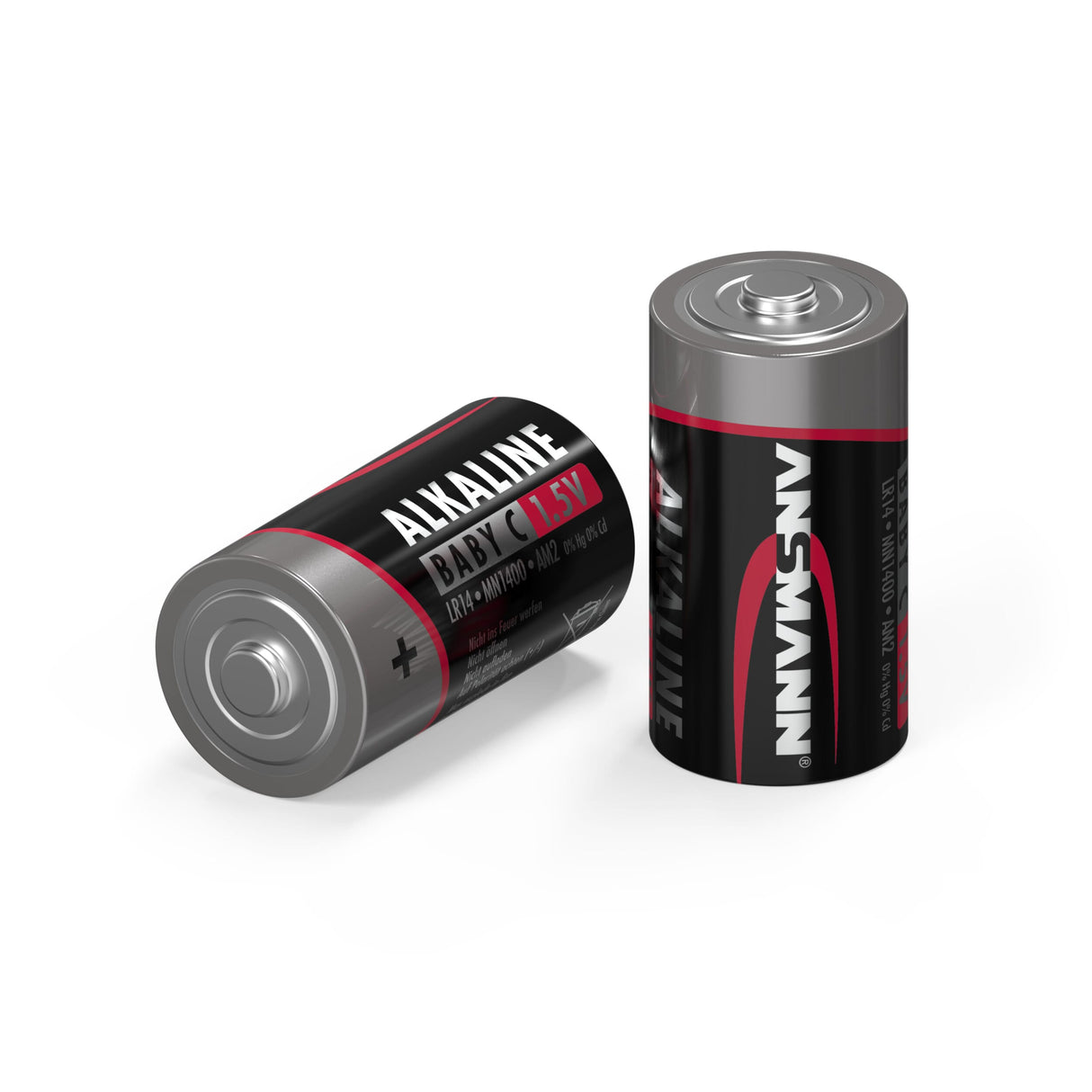 Ansmann Alkaline Battery Baby C LR14 4 PCs. Film verkleinern