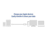 Act USB A auf Lightning Lade- und Datenkabel 2 m MFI-zertifiziert