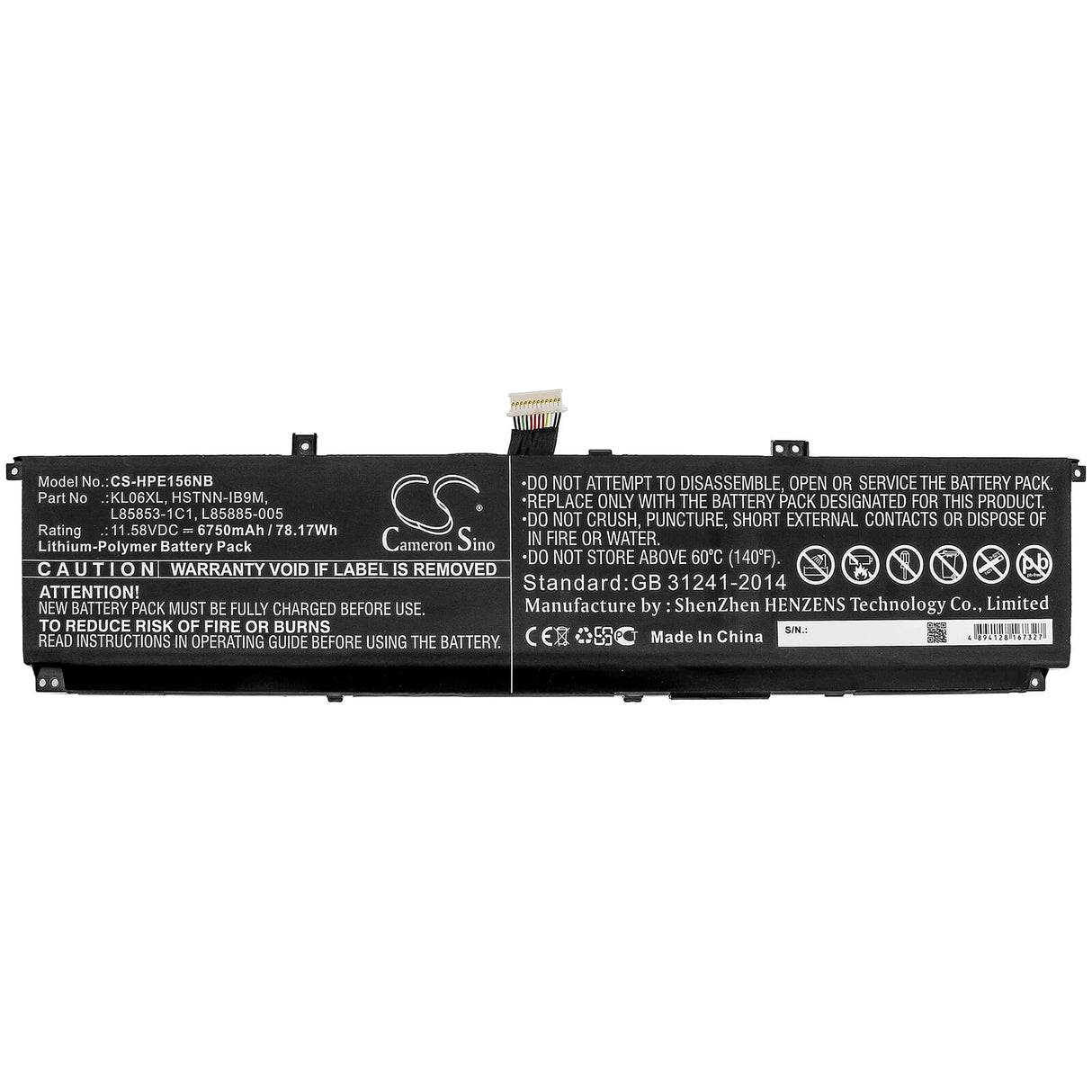 Laptop-Akku 6750 mAh