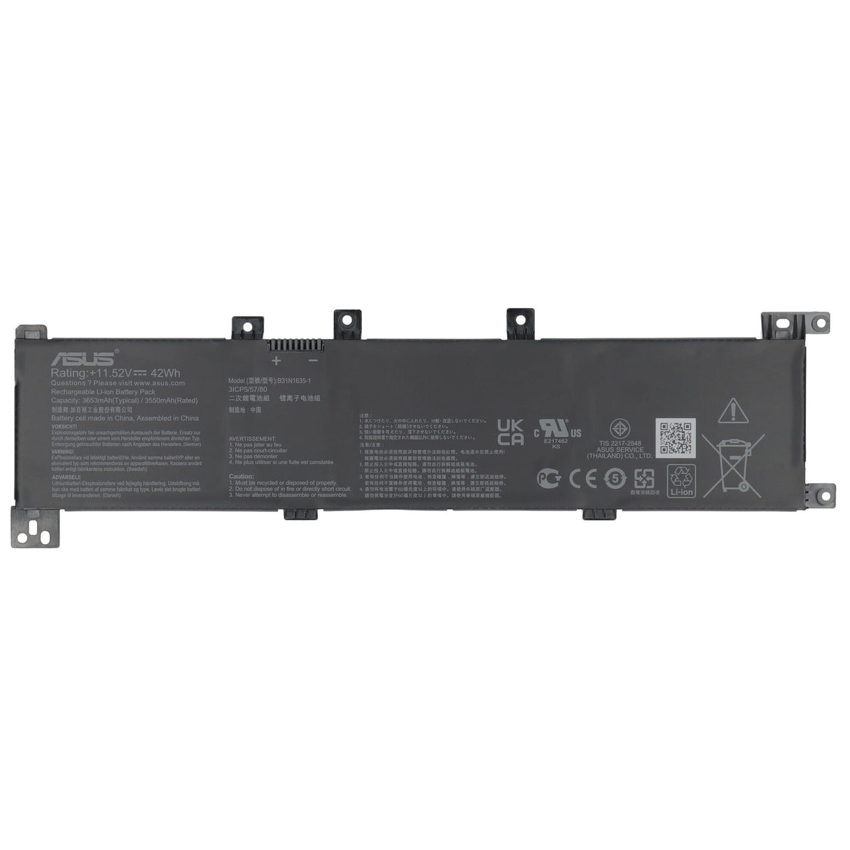 Asus Laptop Battery 3650mah