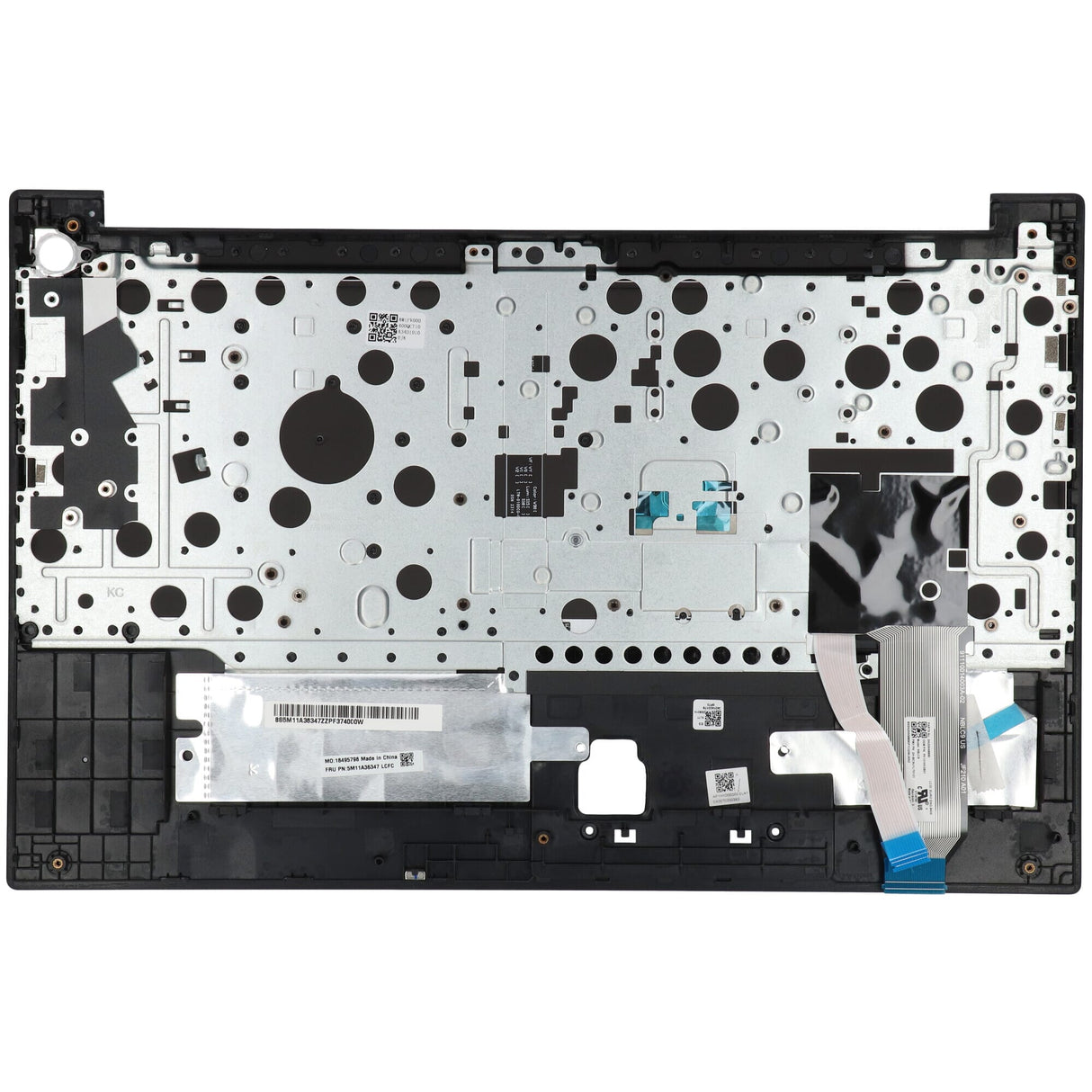 Lenovo Laptop-Tastatur QWERTY US + obere Abdeckung – Schwarz
