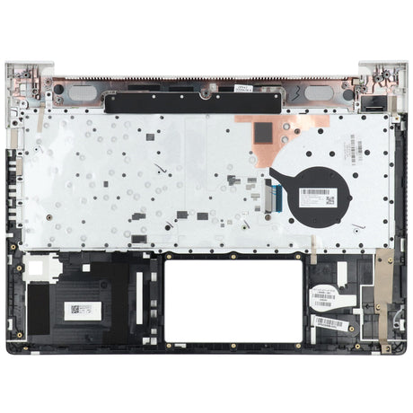 Ty HP Laptop-Tastatur QWER US + obere Abdeckung – Silber
