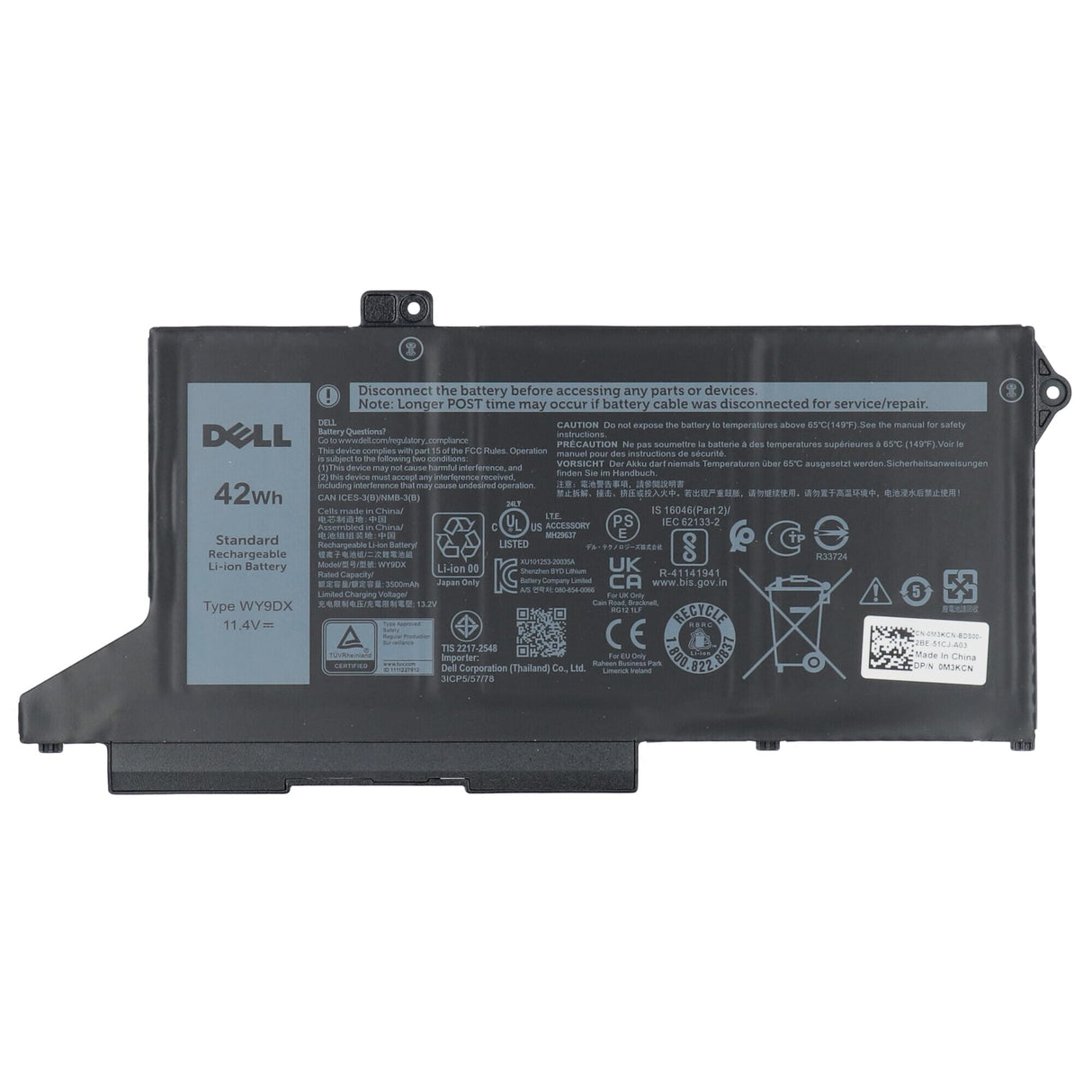 Dell Laptop-Akku 3684 mAh