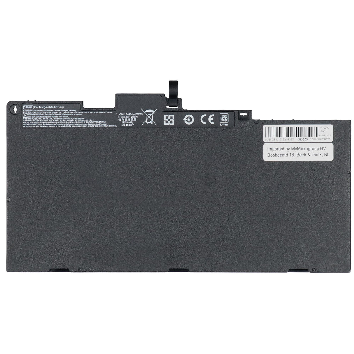 Replacement Laptop battery 3400mAh