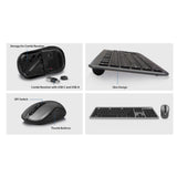 Act Wireless Set mit Tastatur und Maus (QWERTY Us Layout)
