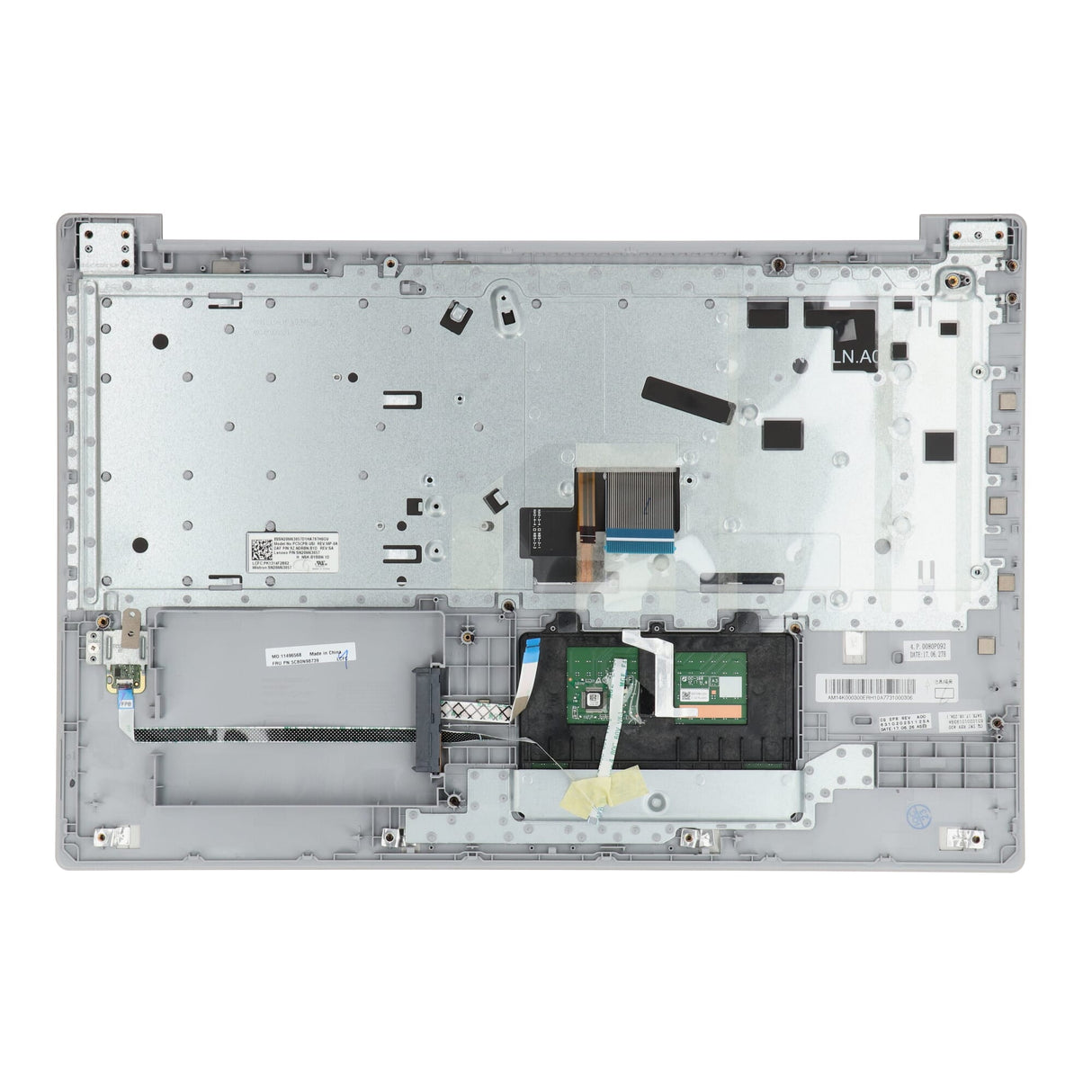 Lenovo Laptop-Tastatur QWERTY US + obere Abdeckung, Hintergrundbeleuchtung