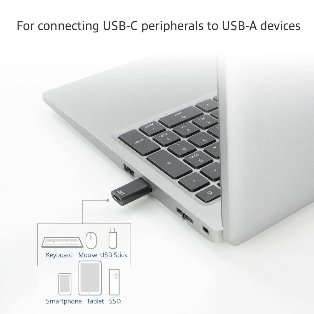 Act USB-A-Stecker auf USB-C-Buchse-Adapter
