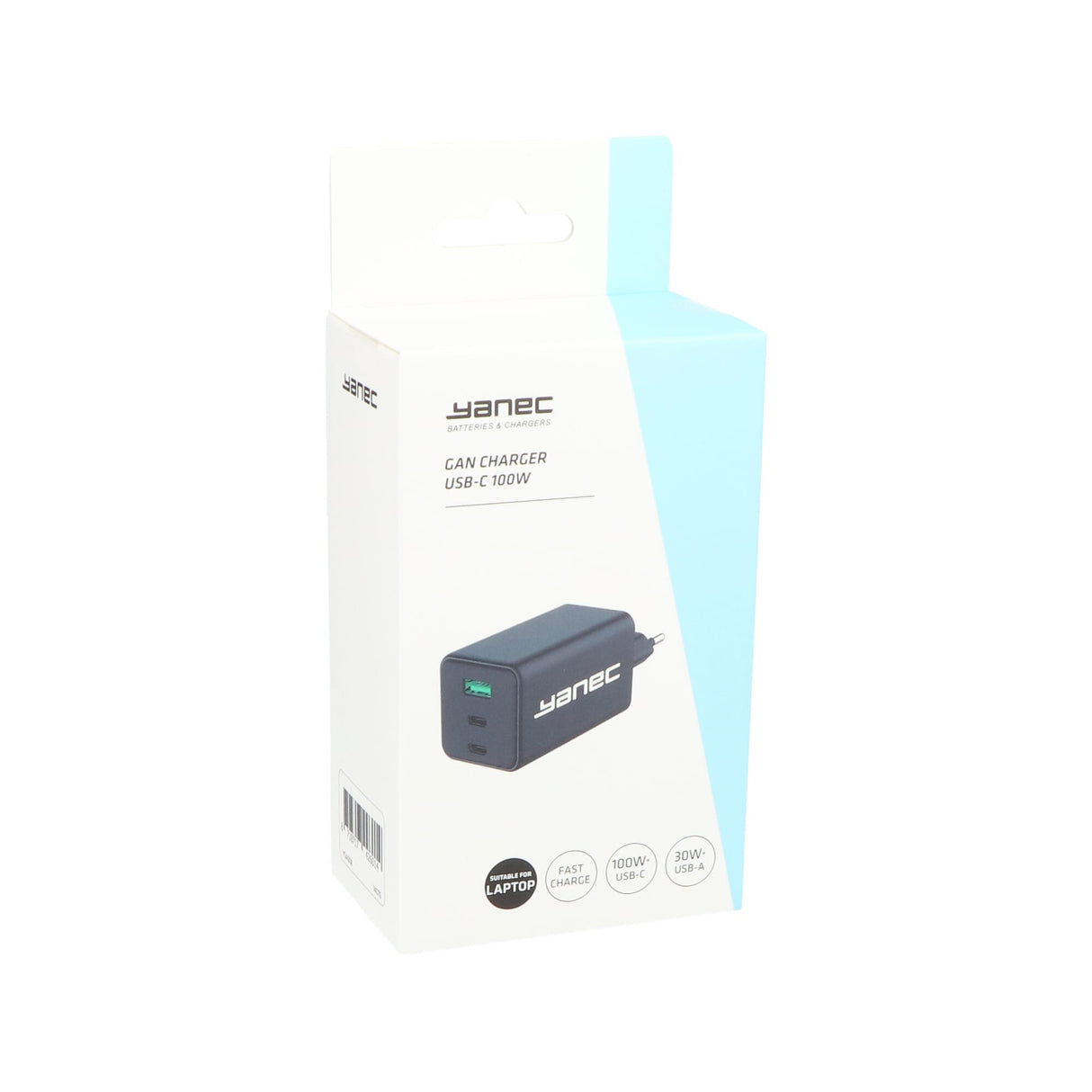 Act Yanec Compe Gan Ladegerät USB-A USB-C 100W