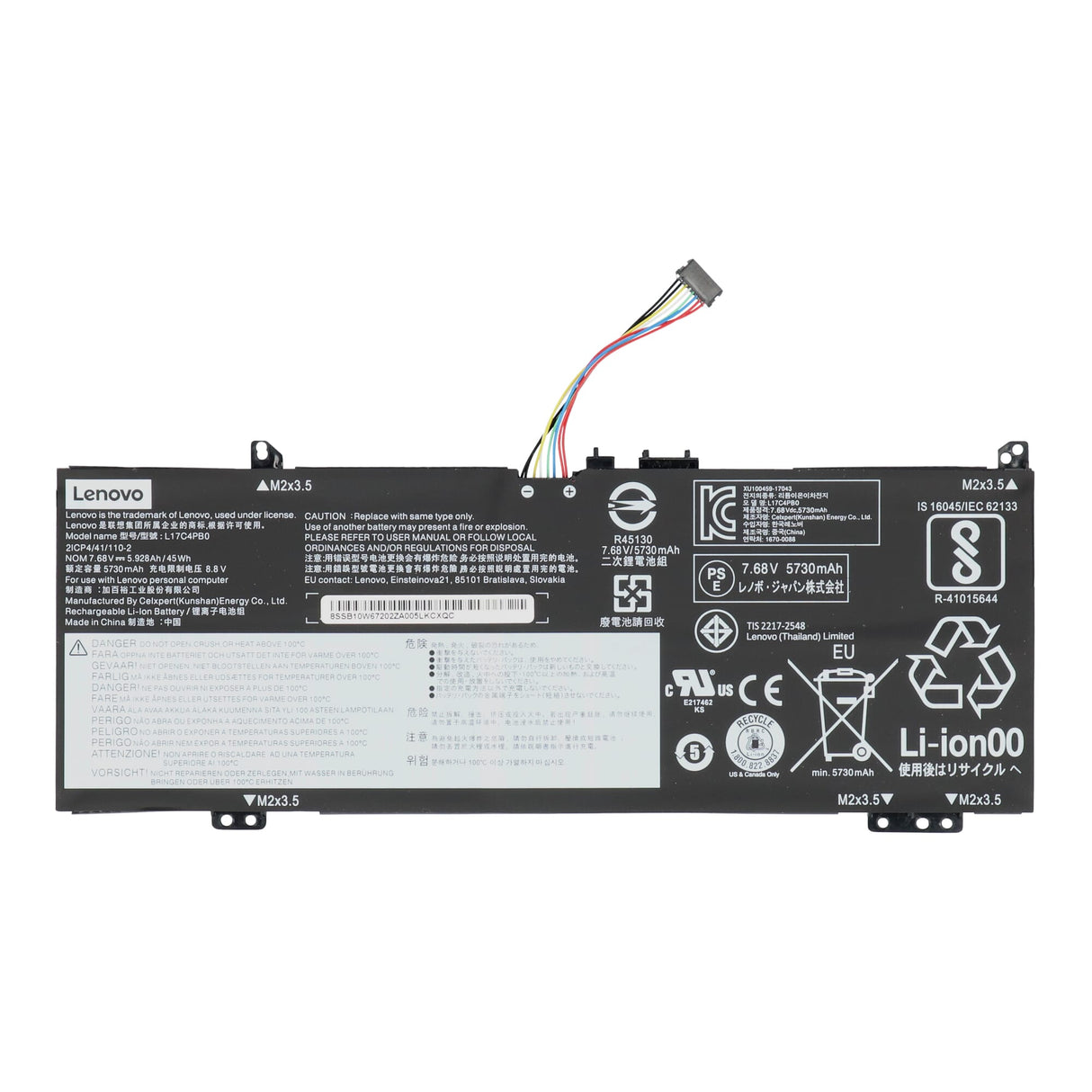 Lenovo Laptop-Akku 5730 mAh