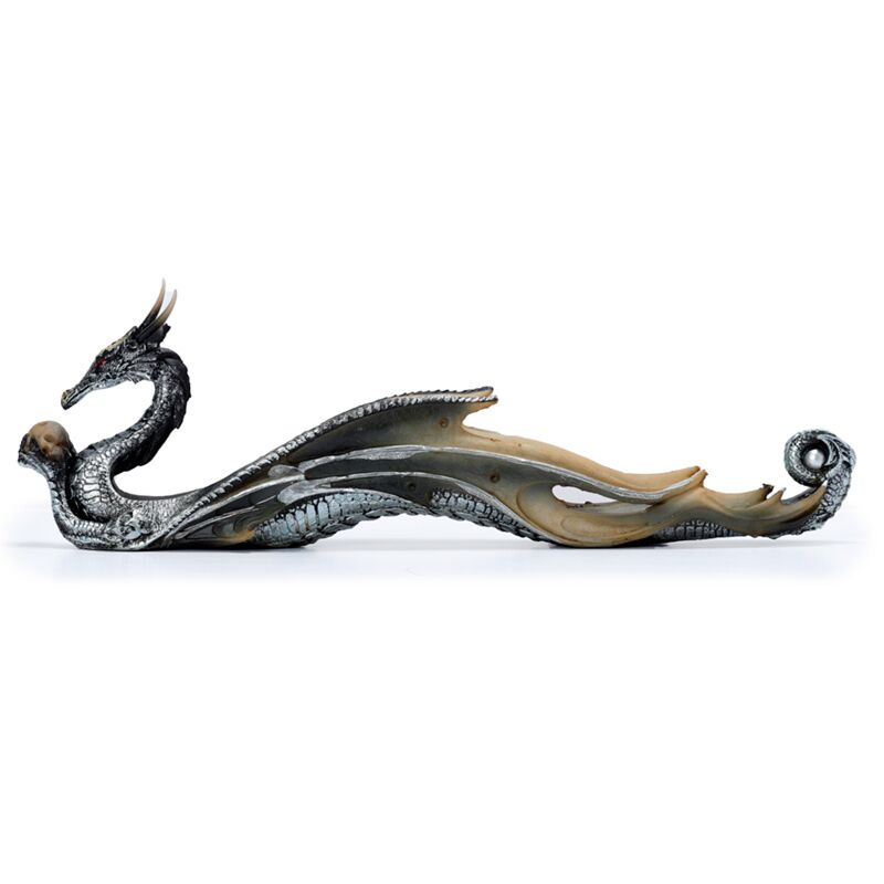 Glitzernder Drachen-Räucherstäbchenhalter