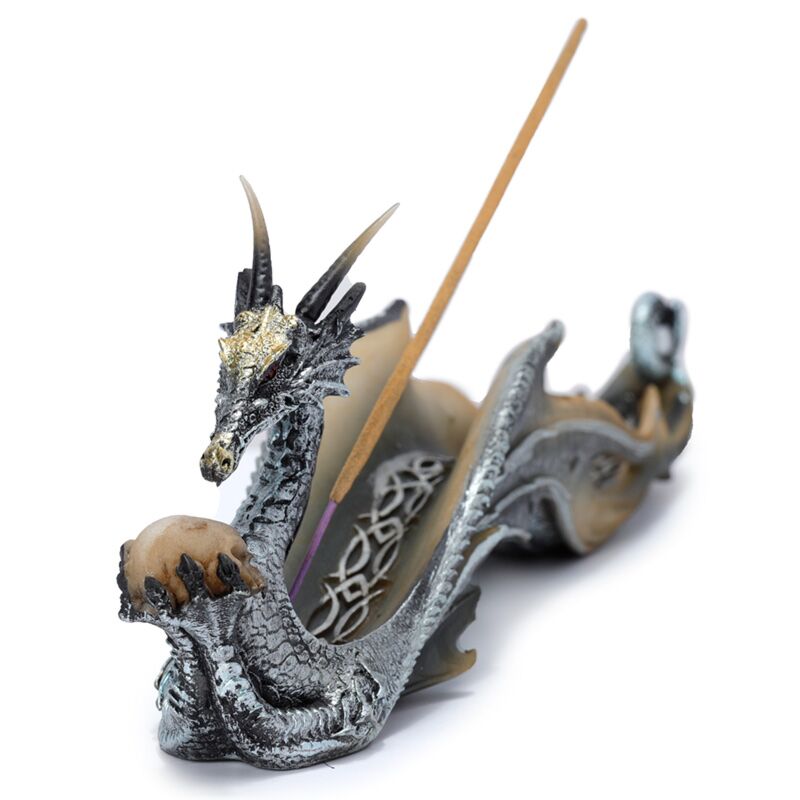 Glitzernder Drachen-Räucherstäbchenhalter