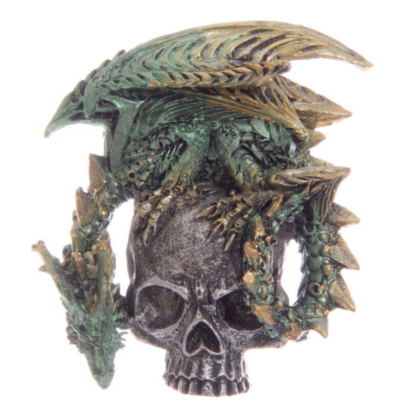 Gotischer Drachenschädelmagnet