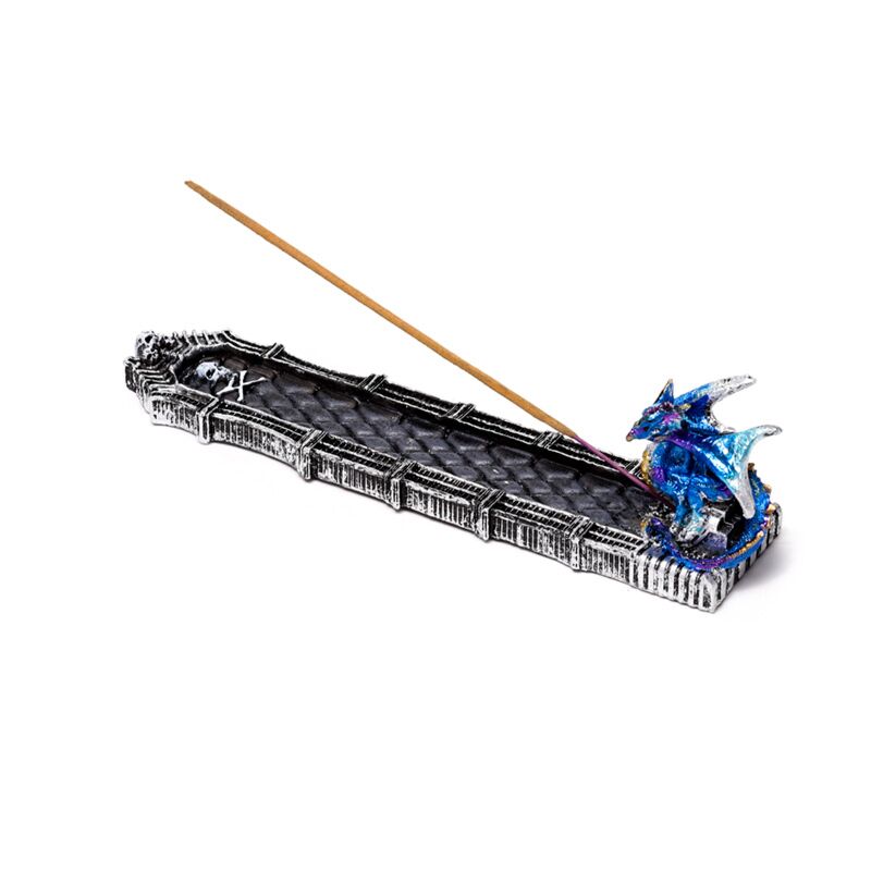 Räucherstäbchenhalter „Enchanted Nightmare Rip Skull Dragon“.