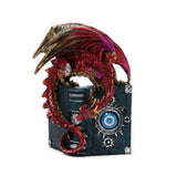 Verzauberter Albtraum, allsehender Buchfeuerdrache