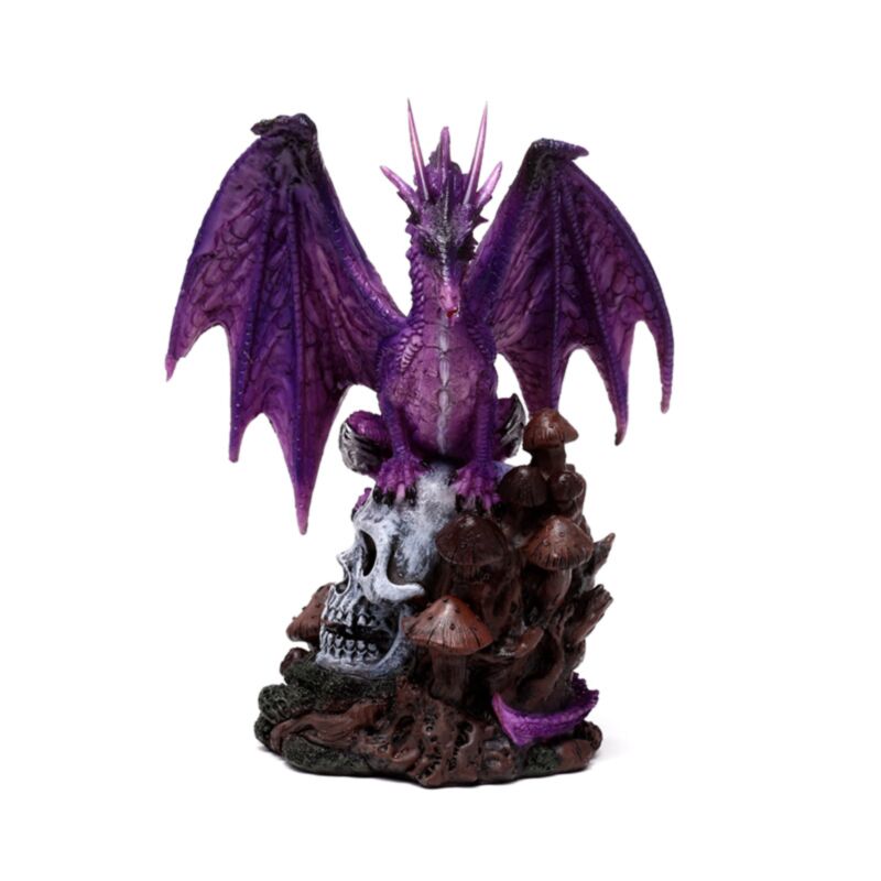 Verzauberter Alptraum-Amethyst-Geist des Waldschädel-Drachen