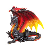 Dunkle Legenden, Beschützer der Nacht, Obsidian-Feuerdrache, 21 cm