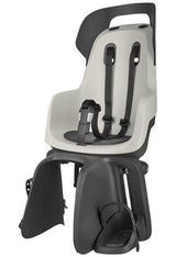 Kindersitz hinter Bobike Maxi Go Carrier Bestätigung Creme