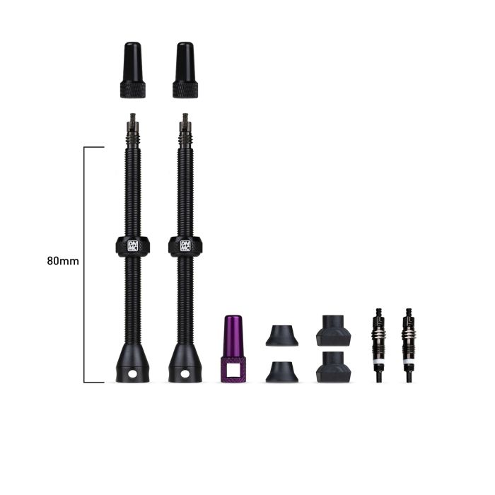 Dynamic Barkeeper Tubeless-Ventile 80 mm – 1 Set