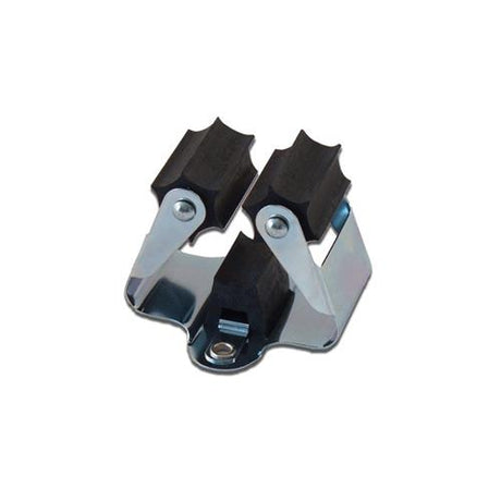 Griffklemme Prax ø25 schwarze Rolle für Griffe von 20 bis 30 mm