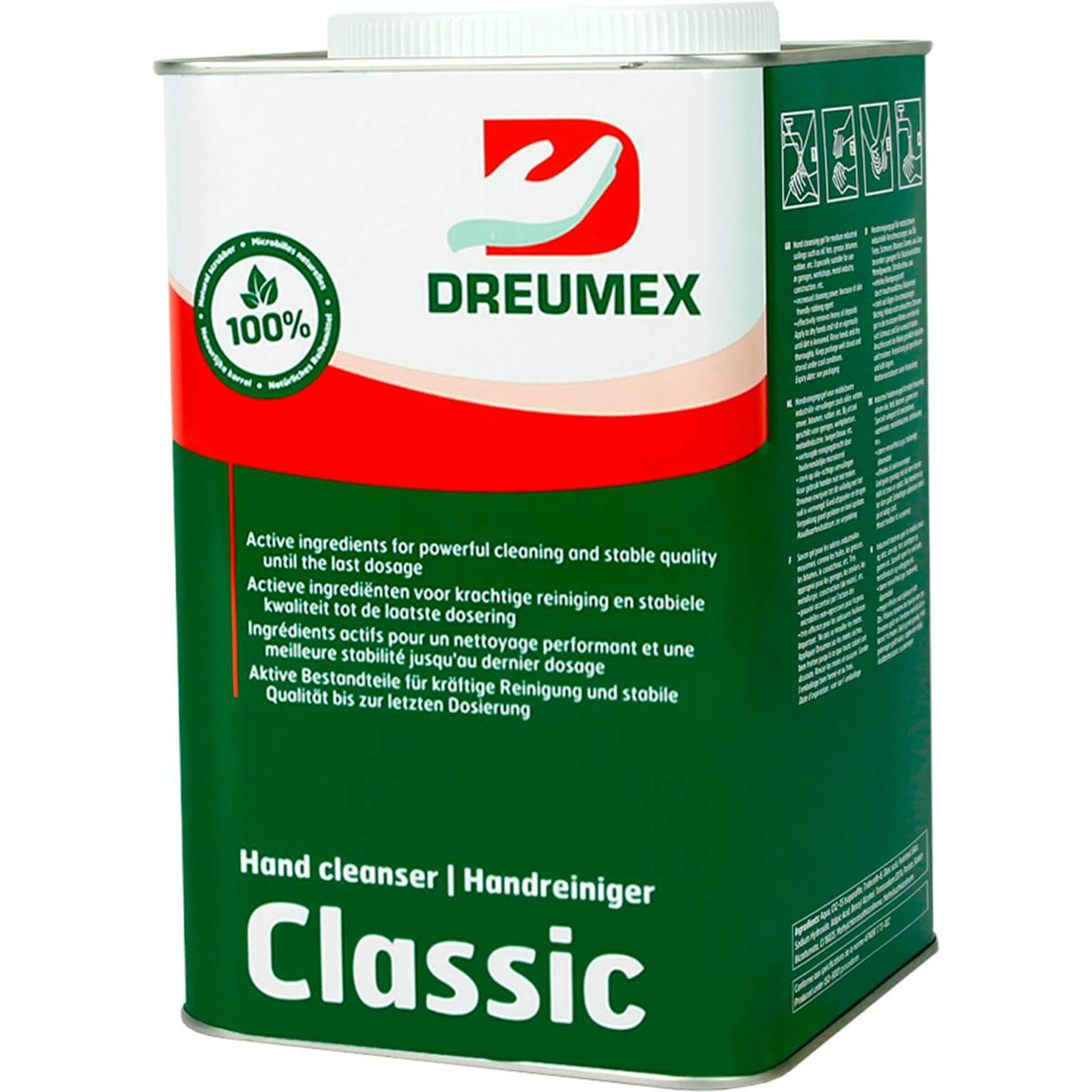 Soap Dreumex Can Red 4.5 LTR Classic