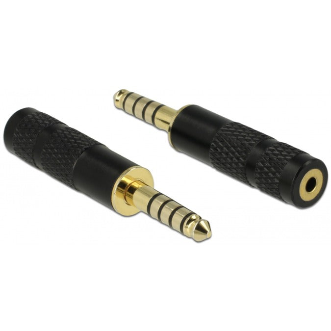 Delock 5-polige Stereo-Stereo-Stereoanlage für männliche Jack bis 4-polige Stereoanlage