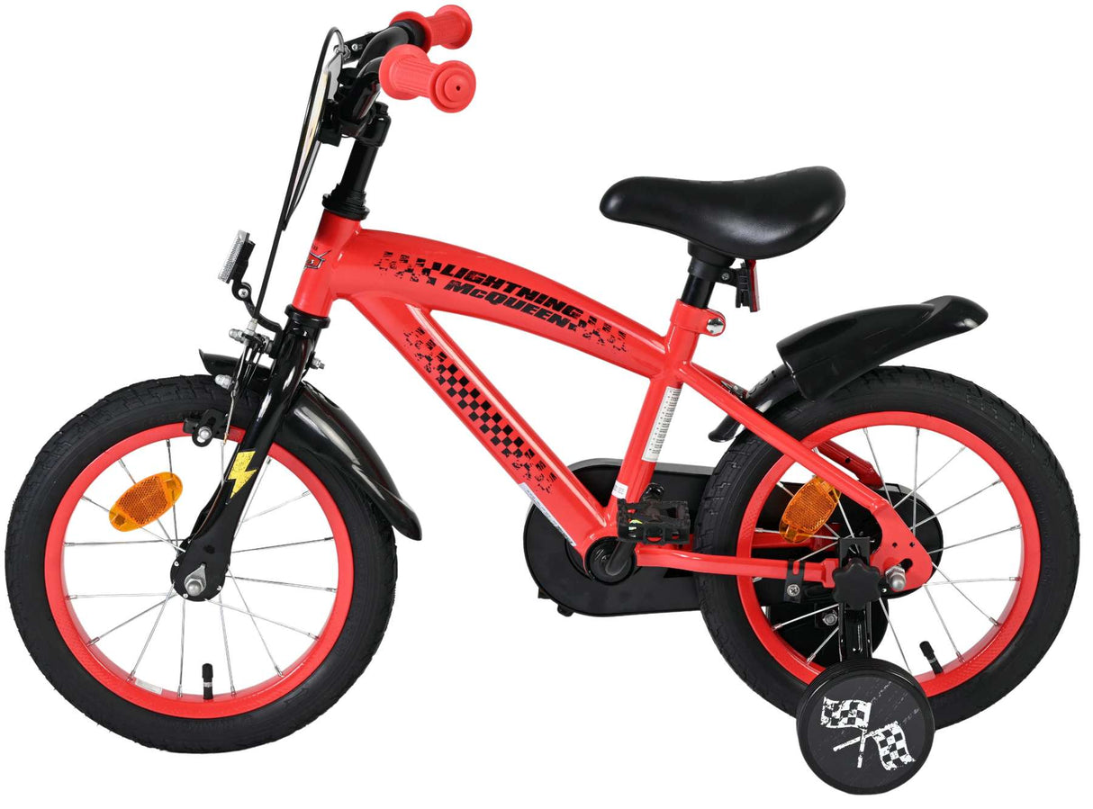 Disney Autos Disney Cars Kinderfahrrad – Jungen – 14 Zoll – Rot