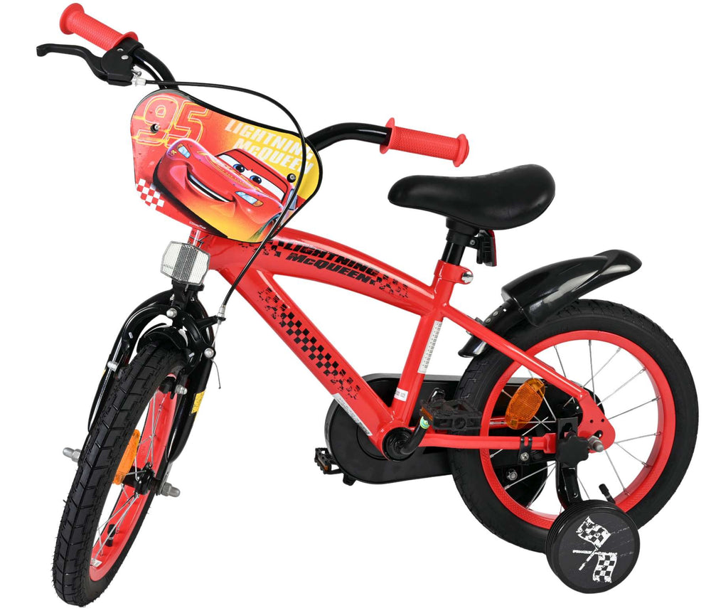 Disney Autos Disney Cars Kinderfahrrad – Jungen – 14 Zoll – Rot