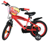 Disney Autos Disney Cars Kinderfahrrad – Jungen – 14 Zoll – rot – zwei Handbremsen