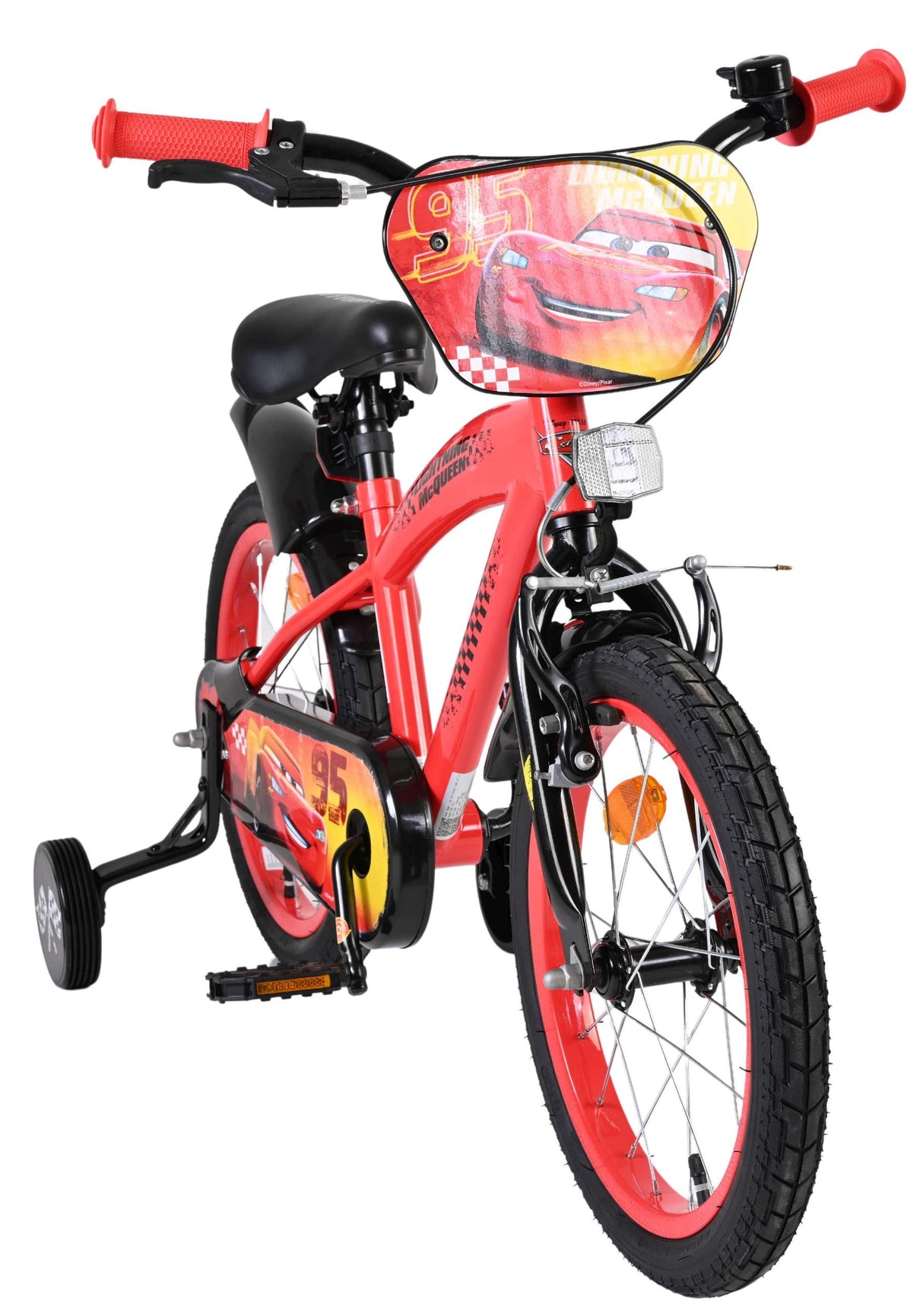 Disney Autos Disney Cars Kinderfahrrad – Jungen – 16 Zoll – Rot