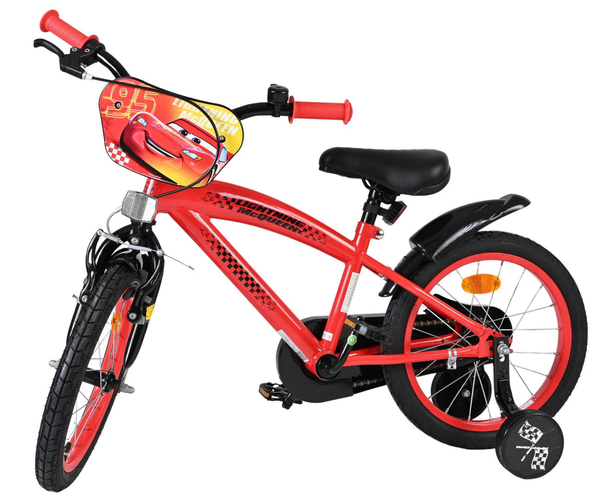 Disney Autos Disney Cars Kinderfahrrad – Jungen – 16 Zoll – Rot