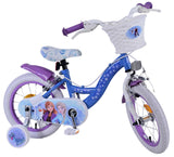 Disney Frozen 2 Kinderbike Girls 14 Zoll blau lila zwei Handbremsen