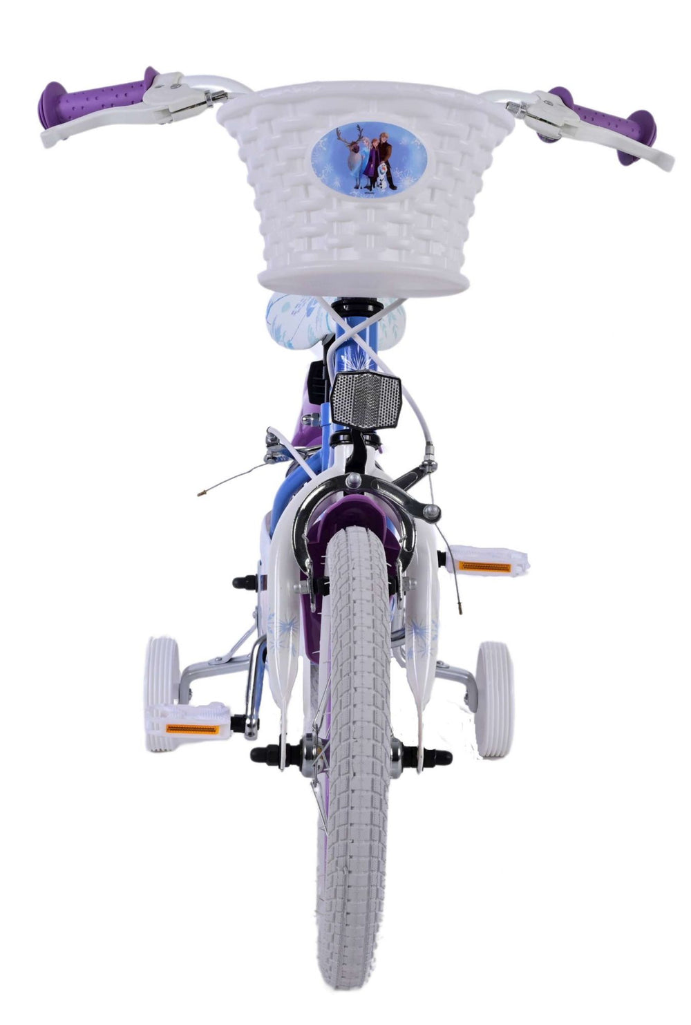Disney Frozen 2 Kinderbike Girls 14 Zoll blau lila zwei Handbremsen