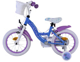 Disney Frozen 2 Kinderbike Girls 14 Zoll blau lila zwei Handbremsen