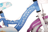 Disney Frozen 2 Kinderfiets Meisjes 12 inch Blauw Paars Twee handremmen