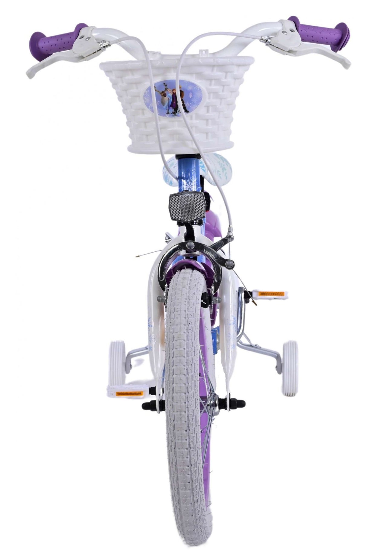 Disney Frozen 2 Kinderbike Girls 16 Zoll blau lila zwei Handbremsen