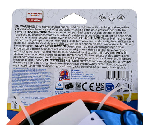 Volare Disney Mickey Fahrradhelm