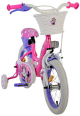 Disney Minnie süßest aller Zeiten! Kinderfahrrad - Mädchen - 14 Zoll - Pink