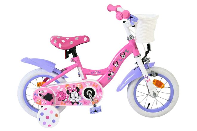 Disney Minnie ist die süßeste aller Zeiten! Kinderfahrrad - Mädchen - 12 Zoll - Rosa