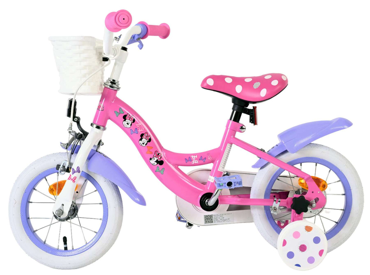 Disney Minnie ist die süßeste aller Zeiten! Kinderfahrrad - Mädchen - 12 Zoll - Rosa