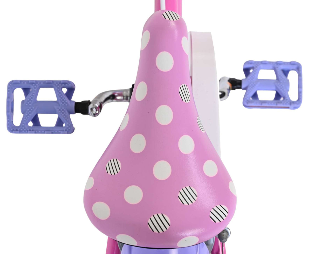 Disney Minnie ist die süßeste aller Zeiten! Kinderfahrrad - Mädchen - 12 Zoll - Pink - zwei Handbremsen