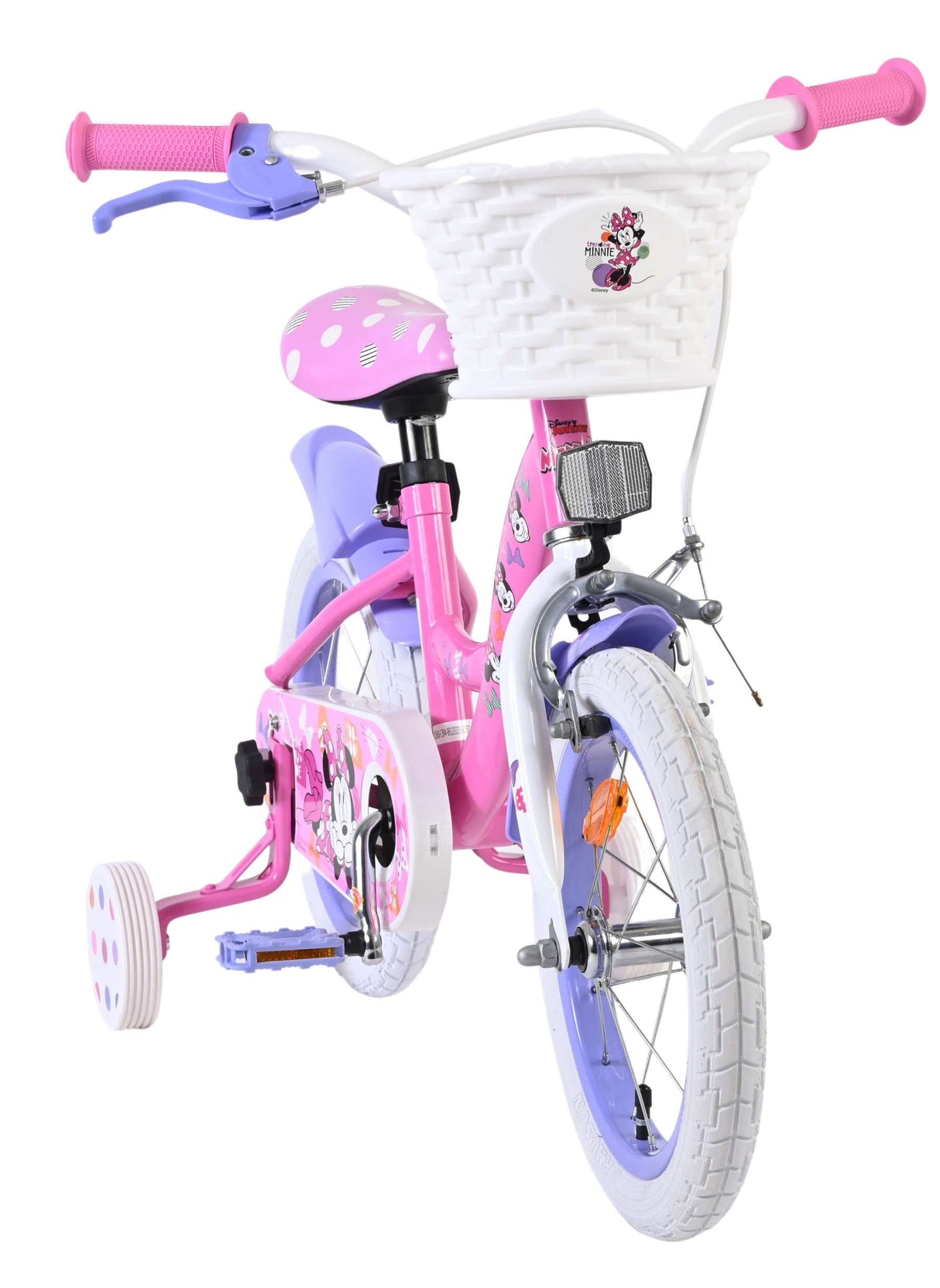 Disney Minnie ist die süßeste aller Zeiten! Kinderfahrrad - Mädchen - 14 Zoll - Rosa