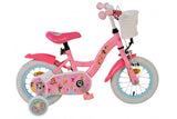 Disney Princess Kinderfiets Meisjes 12 inch Roze